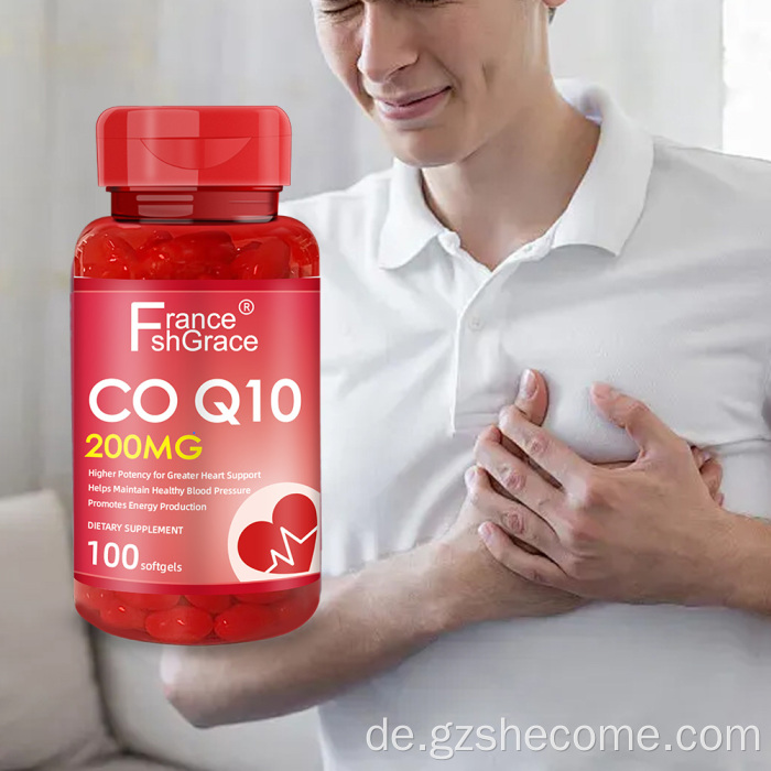 Coq10-Kapseln stärken das Immunsystem für Erwachsene